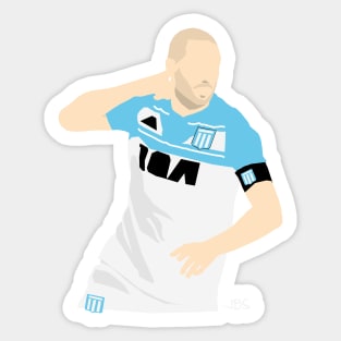 Licha Lisandro Lopez, Racing Club Argentina Sticker